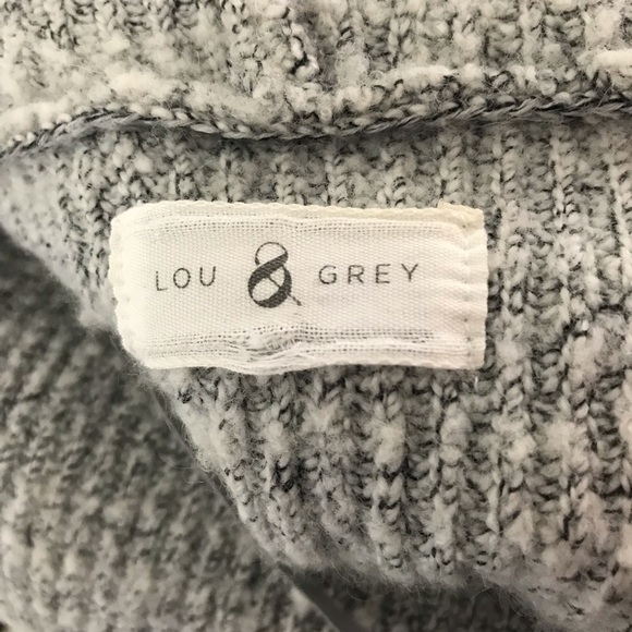 🎁 Lou & Grey Gray One Size Women’s Sleeveless Sweater Cardigan - Picture 6 of 6
